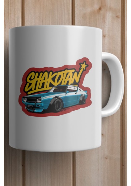 Shakotan Klasik Araba Baskılı Premium Yılbaşı Hediyesi Kupa Bardak fiyatları