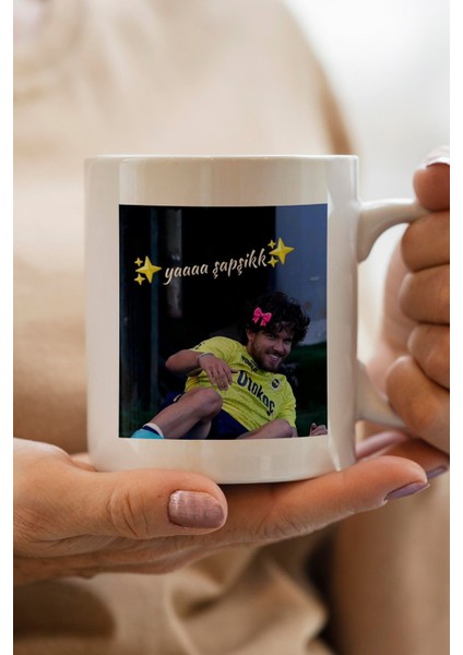 Ferdi Kadıoğlu Baskılı Premium Yılbaşı Hediyesi Kupa Bardak