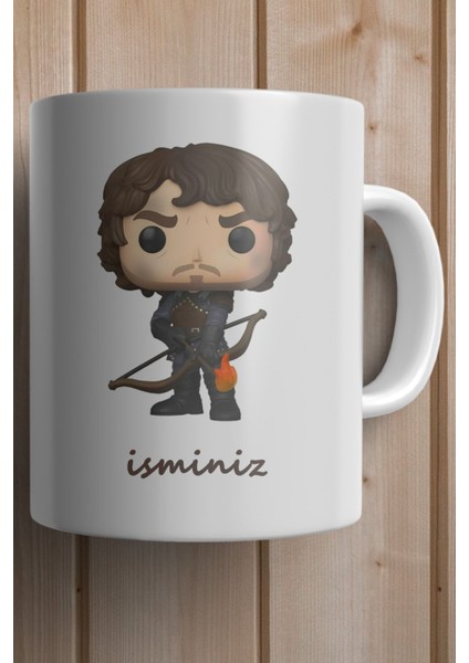 Taht Oyunları Theon Greyjoy Baskılı Kişiye Özel Isimli Yılbaşı Hediyesi Kupa Bardak fiyatları