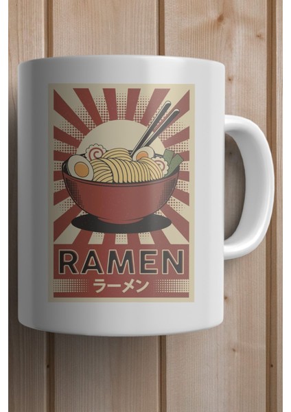 Ramen Baskılı Yılbaşı Hediyesi Kupa Bardak fiyatları