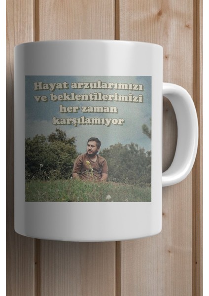 Gibi Dizisi Yılmaz Karakteri Baskılı Premium Yılbaşı Hediyesi Kupa Bardak fiyatları