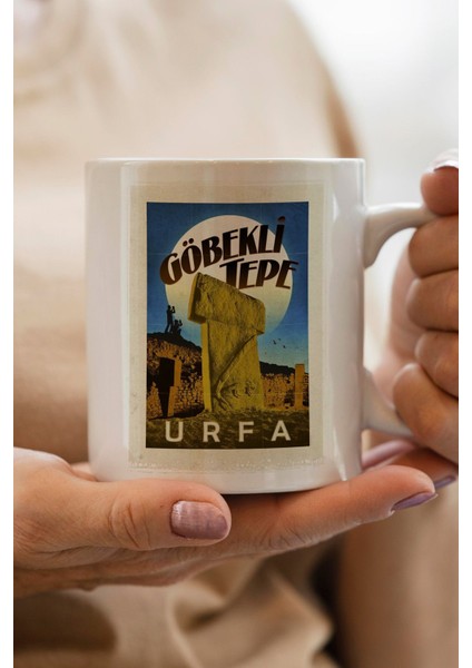 Göbeklitepe Baskılı Yılbaşı Hediyesi Kupa Bardak