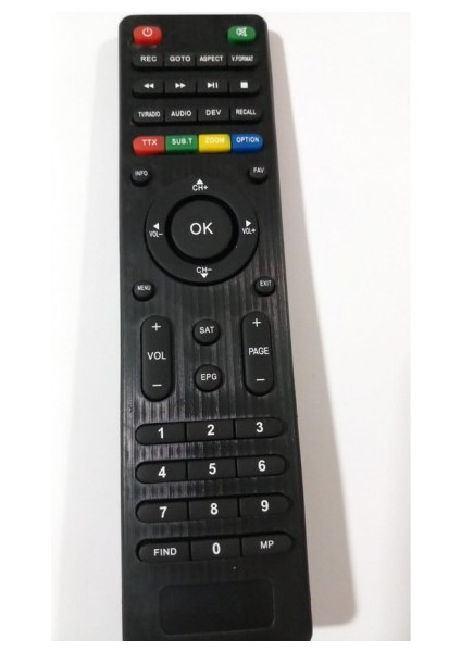 F16 Hd, Next 5000 Hd, Next Punto Hd Uydu Alıcı Kumanda
