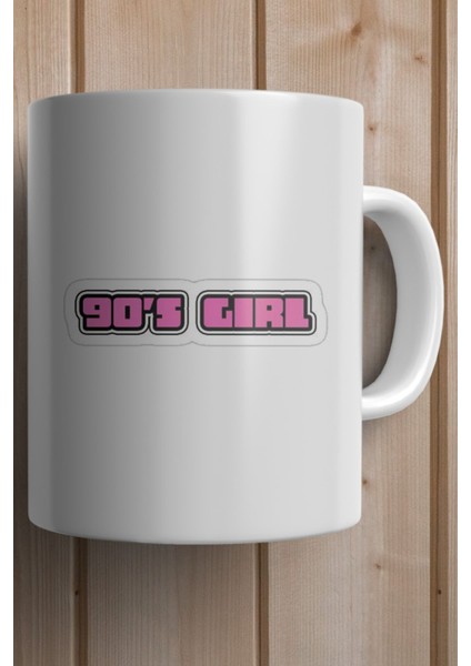 90's Girl Baskılı Yılbaşı Hediyesi Kupa Bardak fiyatları