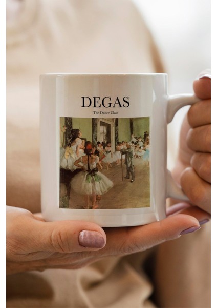 Ünlü Ressam Degas Baskılı Yılbaşı Hediyesi Kupa Bardak