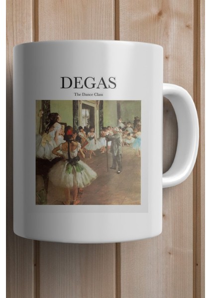 Ünlü Ressam Degas Baskılı Yılbaşı Hediyesi Kupa Bardak fiyatları