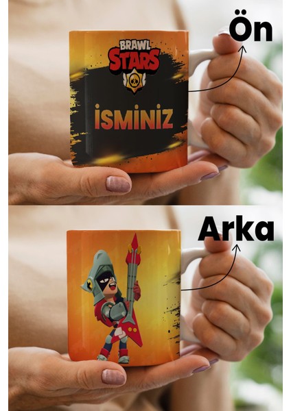 Brawl Stars Draco Baskılı Yılbaşı Hediyesi Kupa Bardak