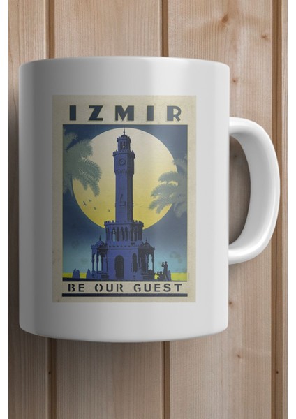 Izmir Baskılı Yılbaşı Hediyesi Kupa Bardak fiyatları