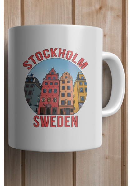 Sweden- Stockholm Baskılı Premium Yılbaşı Hediyesi Kupa Bardak fiyatları