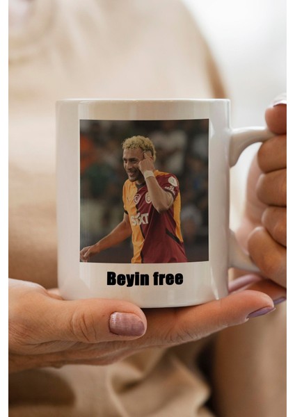 Barış Alper Yılmaz Beyin Free Baskılı Premium Yılbaşı Hediyesi Kupa Bardak