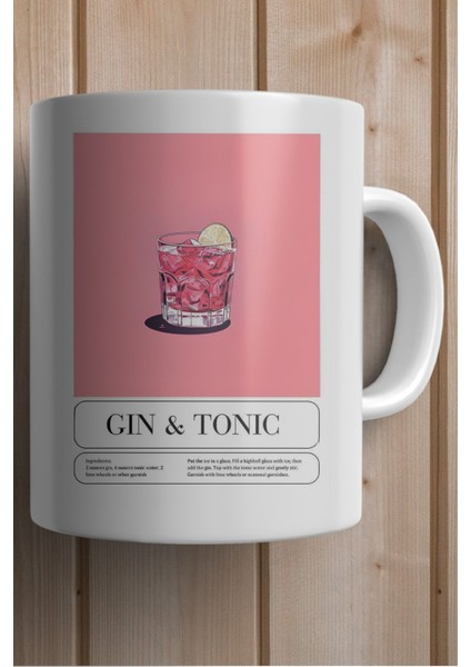 Cin-Tonik Baskılı Yılbaşı Hediyesi Kupa Bardak fiyatları