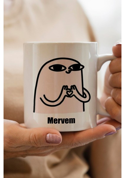 Ketnipz Baskılı Kişiye Özel Isimli Yılbaşı Hediyesi Kupa Bardak