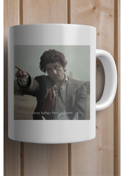 Sana Kafayı Fena Taktım! -Prens Dizisi- Baskılı Yılbaşı Hediyesi Kupa Bardak fiyatları