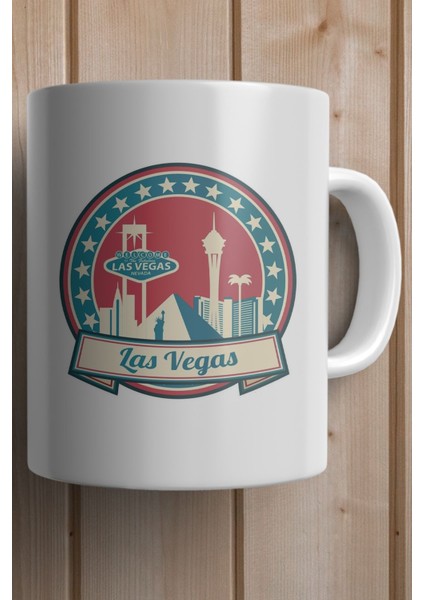 Las Vegas- Abd Baskılı Premium Yılbaşı Hediyesi Kupa Bardak fiyatları