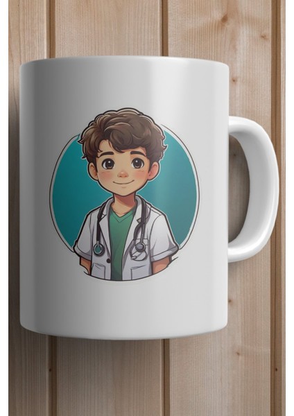 Doktor Baskılı Premium Yılbaşı Hediyesi Kupa Bardak fiyatları