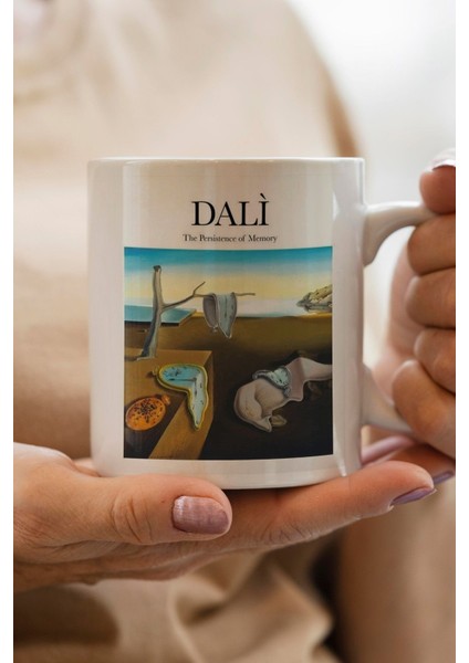 Ünlü Ressam Salvador Dalí Baskılı Yılbaşı Hediyesi Kupa Bardak