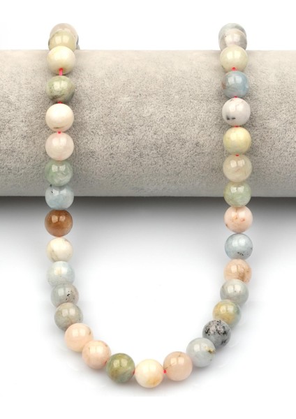 Akuamarin-Morganit-Heliodor Doğaltaş Dizi 10 mm Küre Kesim fiyatları