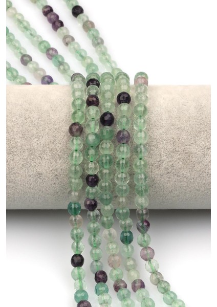 Florit Doğaltaş Dizi 6 mm Fasetli Küre Kesim