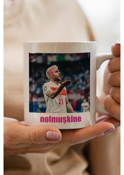 Barış Alper Yılmaz Nolmuşkine Baskılı Yılbaşı Hediyesi Kupa Bardak