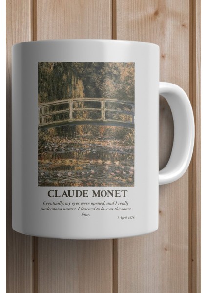 Ünlü Ressam Monet Baskılı Yılbaşı Hediyesi Kupa Bardak fiyatları