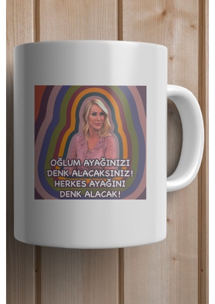 Oğlum Ayağınızı Denk Alacaksınız ! Baskılı Yılbaşı Hediyesi Kupa Bardak fiyatları