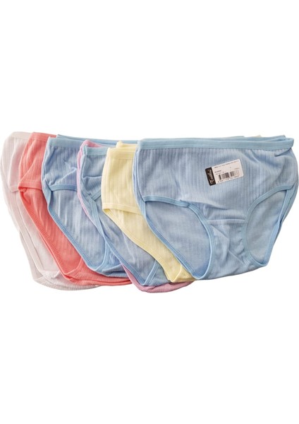 0852 Kız Çocuk Pandora Bato-Slip-Külot - 12'li Kombin modelleri