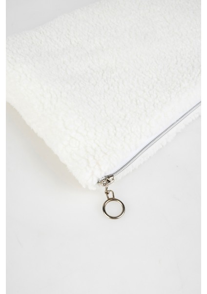 Beyaz Peluş -Welsoft 13-14-15 -16 Inç Bilgisayar Çantası, Laptop Kılıfı, Astarlı Notebook Kılıfı-Evrak Çantası indirimleri