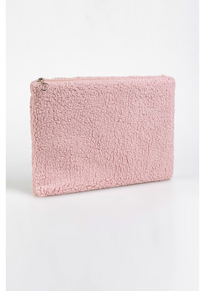 Pudra Pembe Peluş-Welsoft 13-14-15-16 Inç Bilgisayar Çantası, Laptop Kılıfı, Astarlı Notebook Kılıfı-Evrak Çantası fiyatları