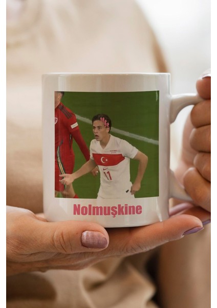 Kenan Yıldız Nolmuşkine Baskılı Premium Yılbaşı Hediyesi Kupa Bardak