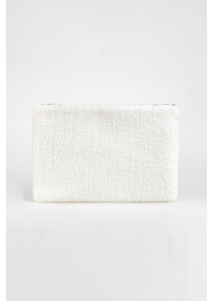 Beyaz Peluş-Welsoft 13-14-15 -16 Inç Bilgisayar Çantası, Laptop Kılıfı, Astarlı Notebook Kılıfı-Evrak Çantası fırsatları