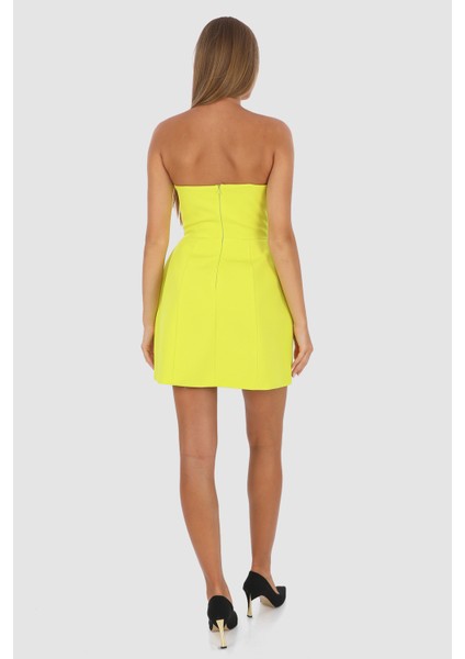 Düz Mini Eteği Kabarık Elbise fırsatları