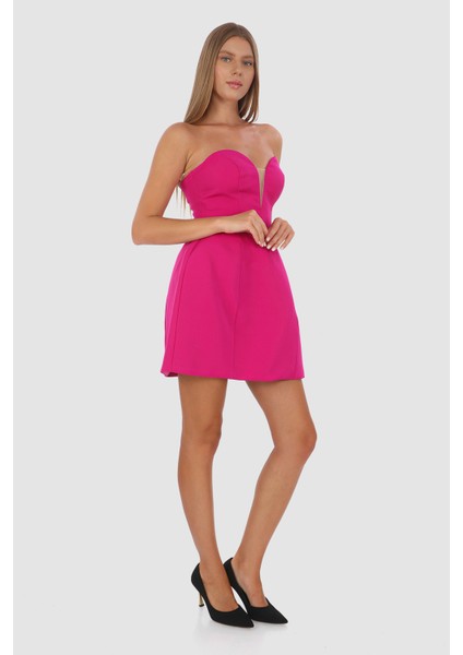 Düz Mini Eteği Kabarık Elbise fiyatları