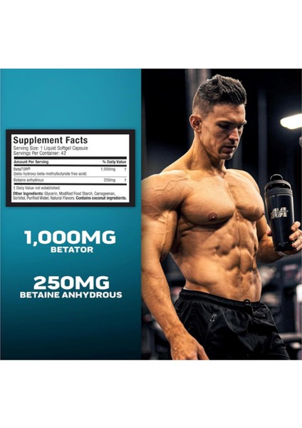 Clear Muscle Hmb Free Acid 42 Liq,Uid Softgels.Usa Menşeı.3739