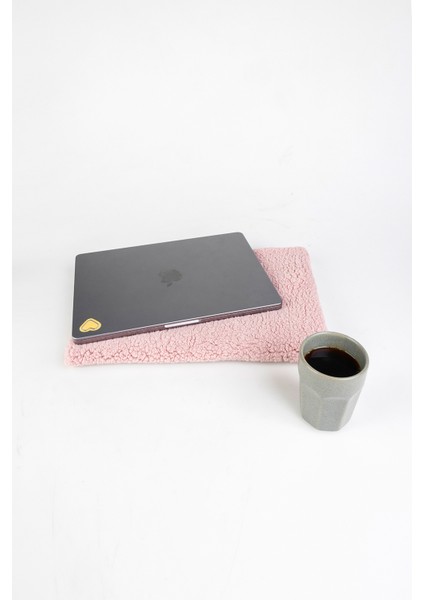 Pudra Pembe Peluş-Welsoft 13-14-15-16 Inç Bilgisayar Çantası, Laptop Kılıfı, Astarlı Notebook Kılıfı-Evrak Çantası modelleri