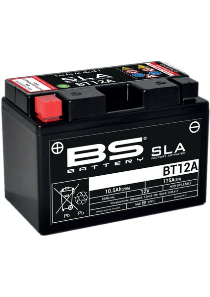 BT12A Sla 2011-2016 Suzuki Gsr 750 Uyumlu Akü Jel Akü