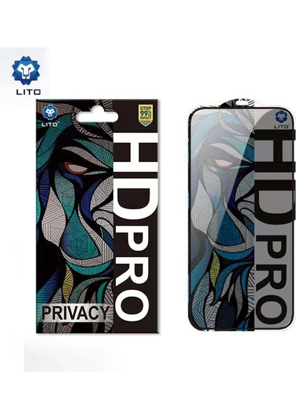 Hd Pro iPhone 16 Plus Privacy Ekran Koruyucu