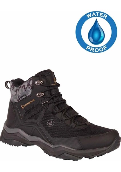 Waldo 21752 Waterproof Su Geçrimez Bot Ayakkabı Siyah V3