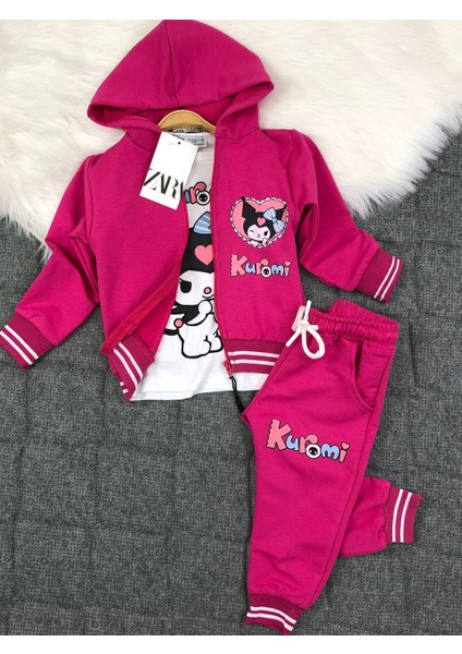 Kuromi Kız Çocuk Alt Üst Takım
