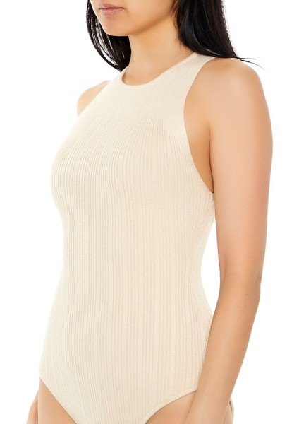 F21 Triko Çapraz Bodysuit