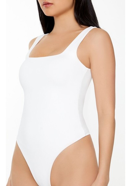 Şekillendirici Askılı Bodysuit