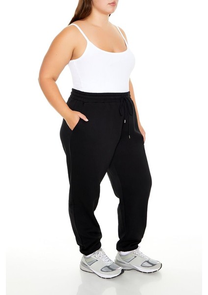 Plus Size Jogger Eşofman Altı