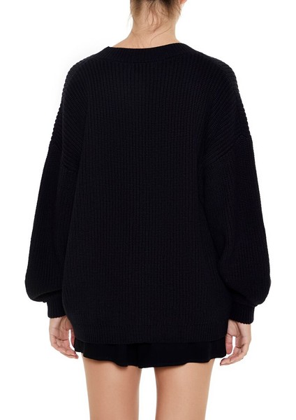 F21 Düğmeli Triko Hırka