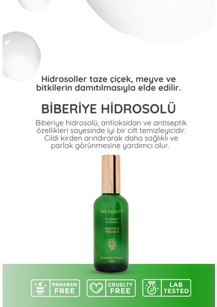 Biberiye Hidrosolü modelleri