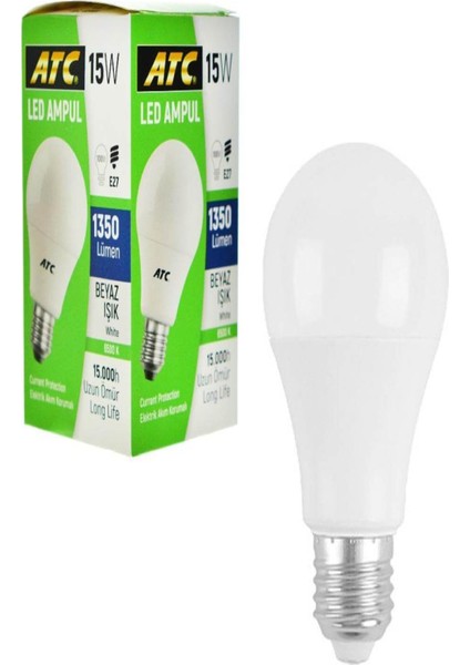 LEDLAMP 15W LED Ampul Beyaz 6500K