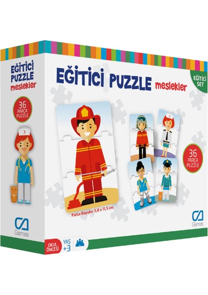 5030 Eğitici Puzzle Meslekler