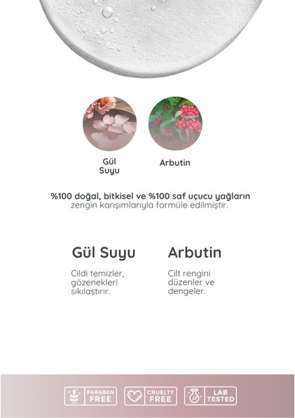 Antiaging ve Leke Karşıtı Tonik modelleri