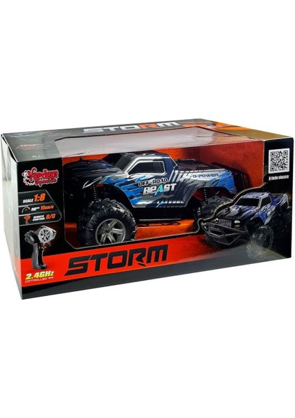 SYR-666-835A Kumandalı 2.4ghz Şarjlı 1:8 Storm Off Road Araba