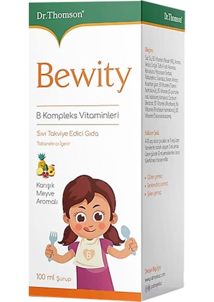 Bewity Takviye Edici Gıda 100 ml