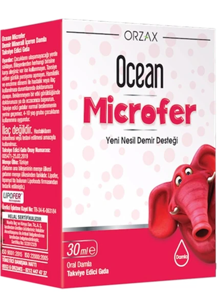 Ocean Microfer Oral Damla 30 ml