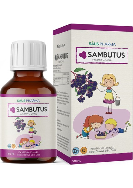 Vitamin C+Çinko 100 ml Şurup